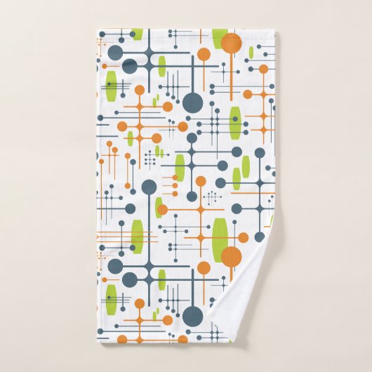 Rétro futuristic (Serviette à main)