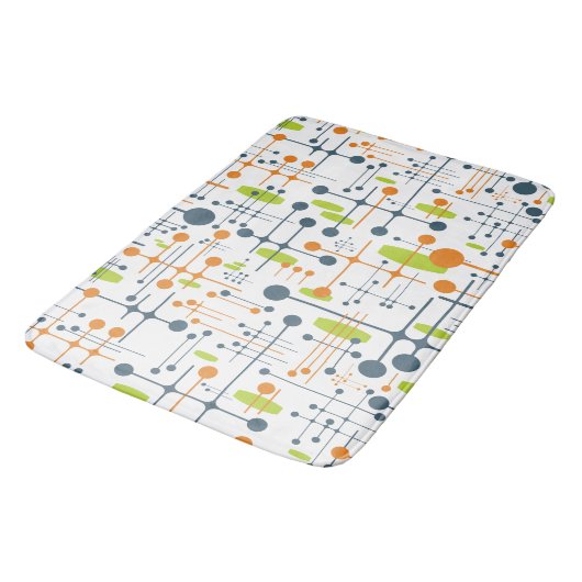 Retro Futuristic Badmat (Gekanteld)