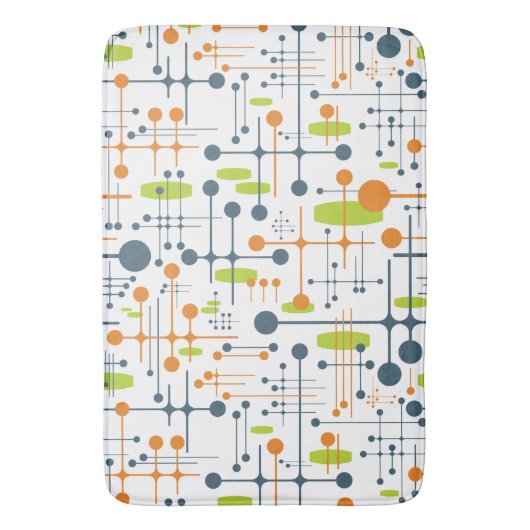 Retro Futuristic Badmat (Voorkant Verticaal)