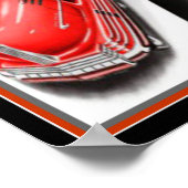 Retro Futuristic Bohn Truck & Print 11 x 14 (Hoek)