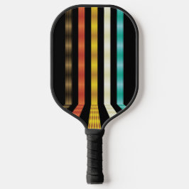 Retro futuristisch gepersonaliseerd pickleball paddle