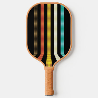Retro futuristisch gepersonaliseerd pickleball paddle