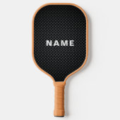 Retro futuristisch gepersonaliseerd pickleball paddle (Achterkant)