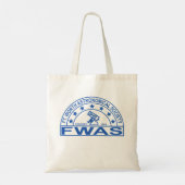 Retro FWAS Logo Budget Canvas tas (Achterkant)