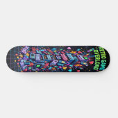Retro Game Overload Edition 1 Skateboard (Horizontaal)