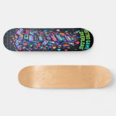 Retro Game Overload Edition 1 Skateboard (Horizontaal)