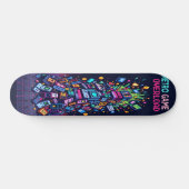 Retro Game Overload Edition 3 Skateboard (Horizontaal)