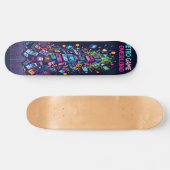 Retro Game Overload Edition 3 Skateboard (Horizontaal)
