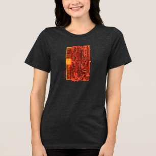 Retro gamecassette Tri-Blend shirt