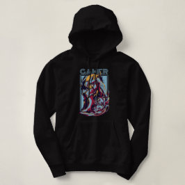 Retro Gamer Alien Monster Vintage Arcade Grafisch Hoodie