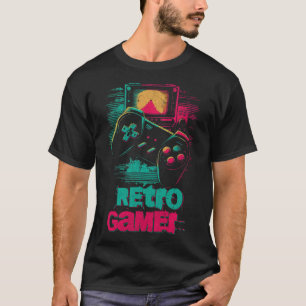 Retro Gamer Gaming console 90s Kind Video T-shirt