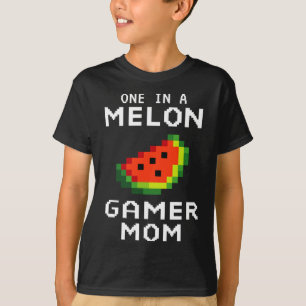 Retro Gamer Moeder Gift - Grappige Watermeloen Een T-shirt