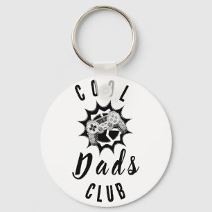 Retro Gamer Vader Cool Dads Club Sleutelhanger