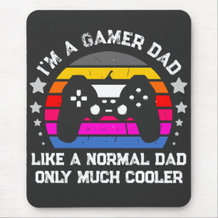 Retro Gamer Vader Koeler Dan Normale Vader Muismat