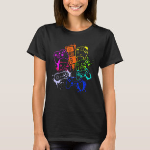 Retro Gamer Video Games Player T-shirt