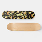 Retro Games Patroon Skateboard (Horizontaal)