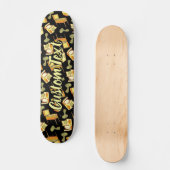 Retro Games Patroon Skateboard (Voorkant)