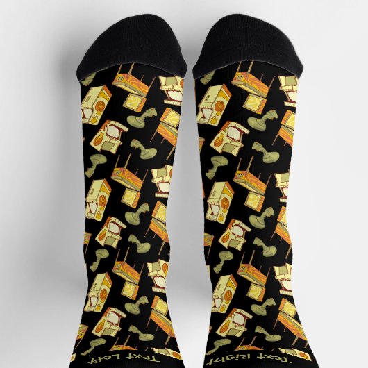 Retro Games Pattern Socks Sokken (Top)