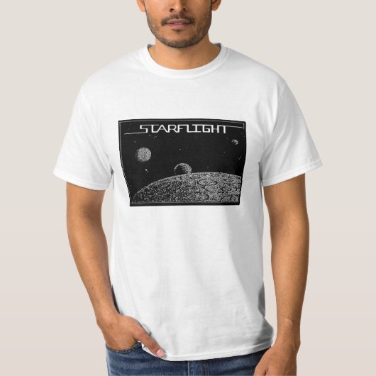 RETRO GAMES - STAR FLIGHT SHIRT (Voorkant)