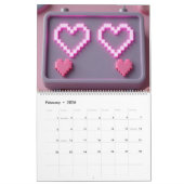 Retro Gaming 2026 Calendar Kalender (Feb 2026)