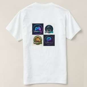 Retro Gaming Badges Grafisch T-Shirt Tech Icoon