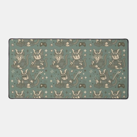 Retro Gaming Cat Warrior (Recto)