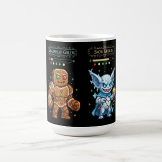 Retro Gaming Kerstmis | Pixel Art Kerststol Magische Mok
