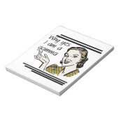 Retro Gamma Geschenken Notitieblok (Gedraaid)