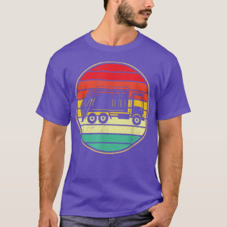 Retro Garbage Truck Cool T-shirt