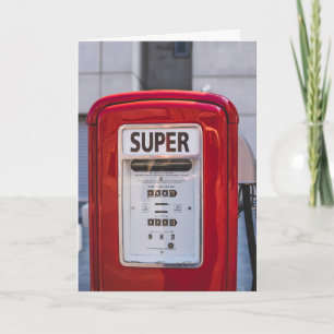 RETRO GAS PUMP OBTENEZ DES CARTES BIEN AMUSANTES