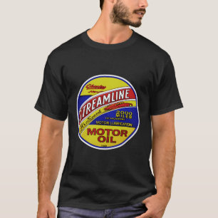 Retro Gas Streamline Motor Olie Auto Bikes G T-shirt