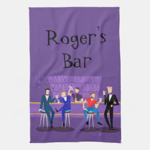 Retro Gay Bar Kitchen Towel Theedoek