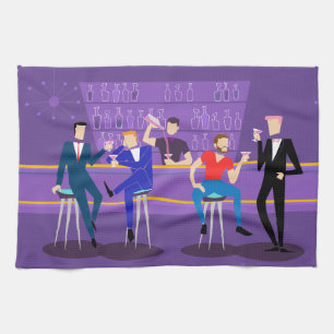 Retro Gay Bar Kitchen Towel Theedoek