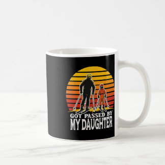 Retro Gebekt Door Mijn Dochter Funny Skidesign  Koffiemok