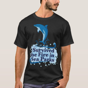 Retro Geboren om te gaan vissen Gedwongen om naar T-shirt