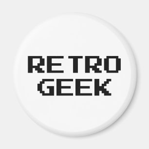 Retro Geek-producten en -Design! Magneet