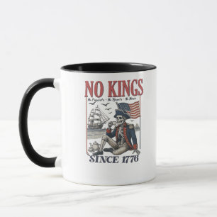 Retro Geen Koningen Sinds 1776 Koningen Afwijzen K Mok
