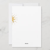 Retro geïllustreerde Bell Glad Tidings Kerstmis Feestdagenkaart (Achterkant)