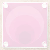 Retro geïnspireerd Onderzetter van glas (Achterkant)