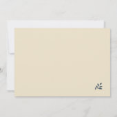 Retro-geïnspireerde cocktailparty-uitnodiging aankondiging (Achterkant)