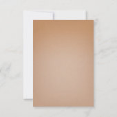 Retro Geïnspireerde strand bruiloft op eiland bewa Save The Date (Achterkant)