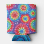 Retro-geïnspireerde Tie Dye Koelbox Blikjeskoeler (Achterkant)