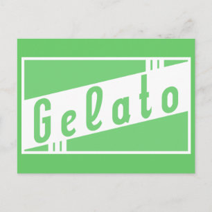retro gelato briefkaart