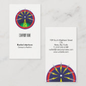 Retro Geluid Visitekaartje (Voorkant / Achterkant)