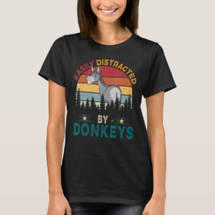 Retro gemakkelijk verstoord door Donkeysticks T-shirt