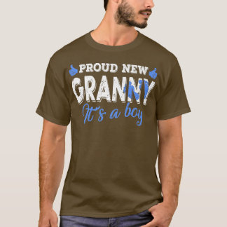 Retro Gender onthullen Proud New Granny Het is een T-shirt