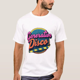 Retro Generation Disco T-Shirt - Unisex Disco T-sh