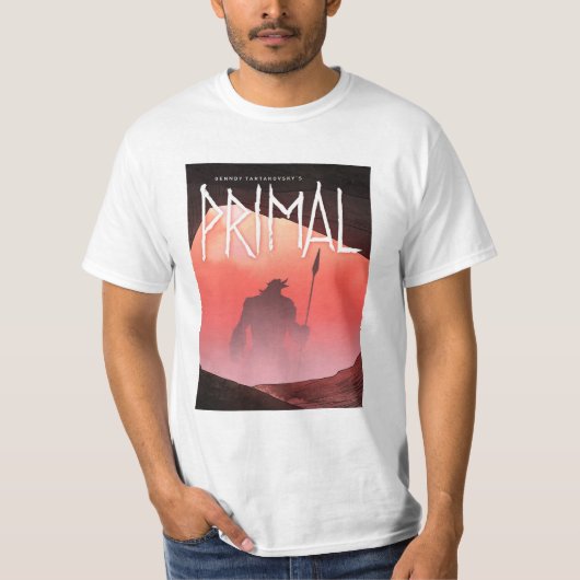 Retro genndy tartakovskys primal t-shirt (Voorkant)