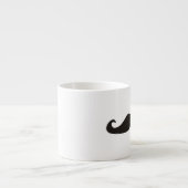 Retro gentelman mustaches hipsters espresso mok (Voorkant)