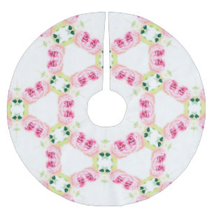 Retro Geometric Artistic Abstract Pattern #6 Kerstboom Rok